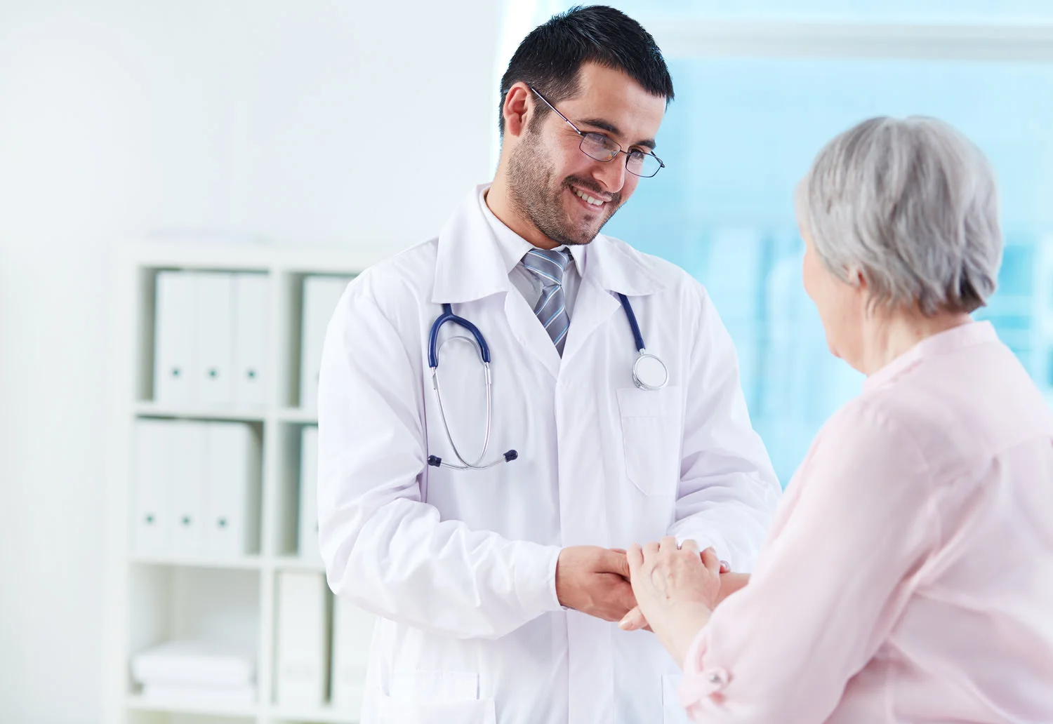 Titan Interventional Pain Management physician with a patient